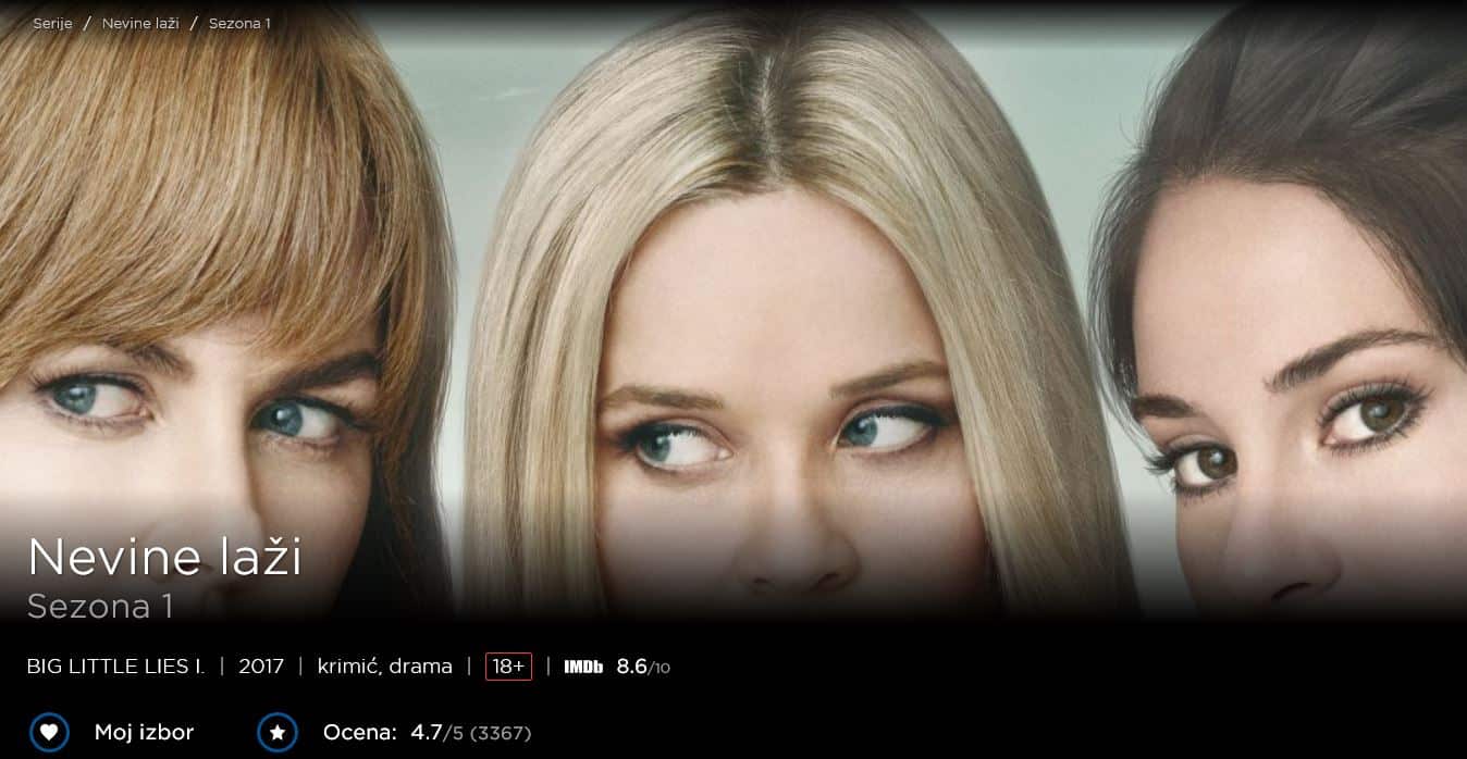 Big Little Lies aka Nevine laži (2017-?)